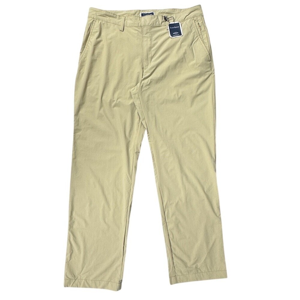 Club Room Men's Chino Pants Beige 32W 30L Straight Leg